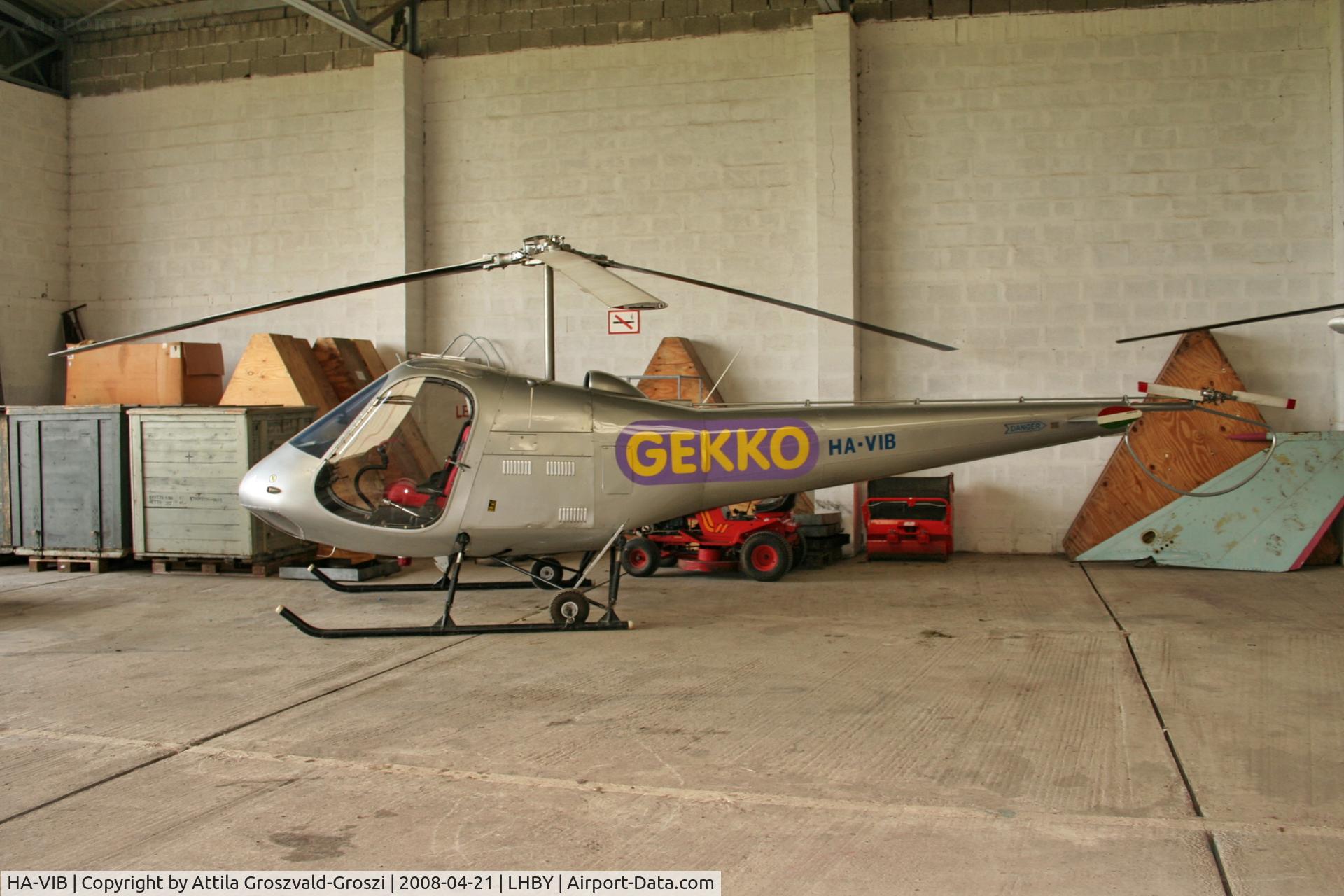 HA-VIB, 1973 Enstrom F-28A C/N 124, LHBY - Böny Airport, Hungary