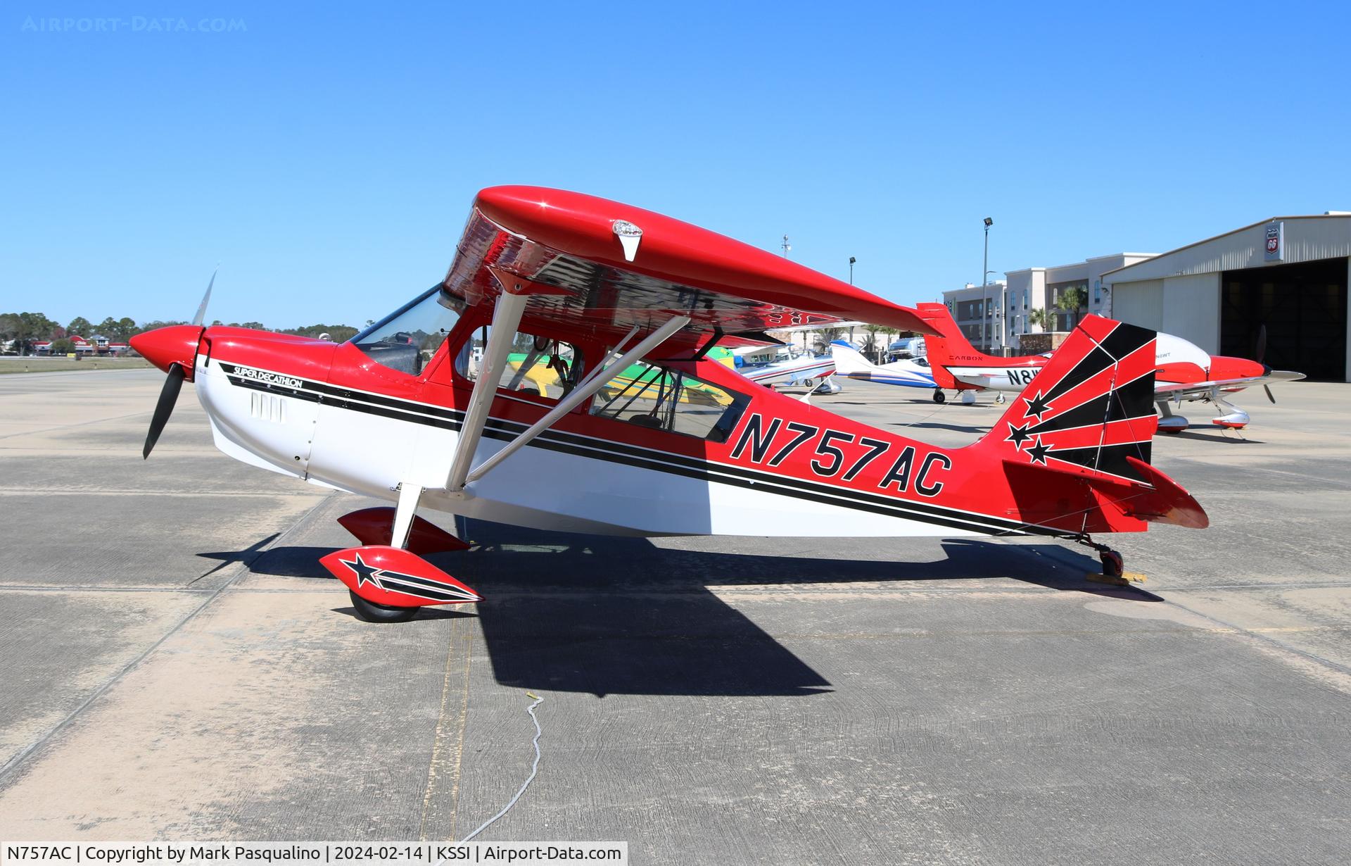 N757AC, 1998 American Champion 8KCAB Super Decathlon C/N 809-98, American Champion 8KCAB