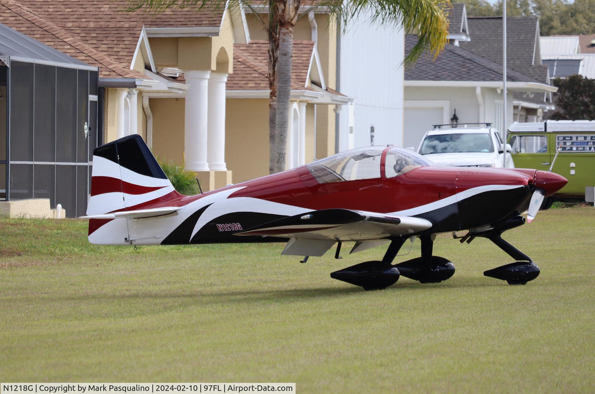 N1218G, 2012 Vans RV-6A C/N 25085, Vans RV-6A