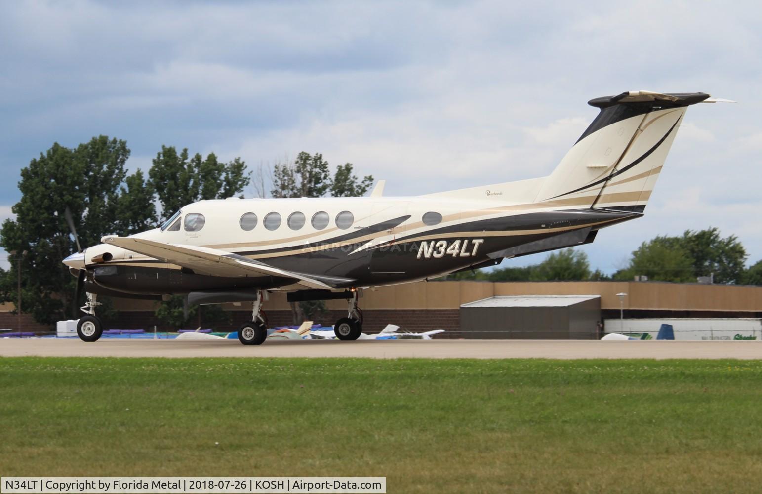 N34LT, 1992 Beech B200 King Air C/N BB-1437, KingAir 200 zx