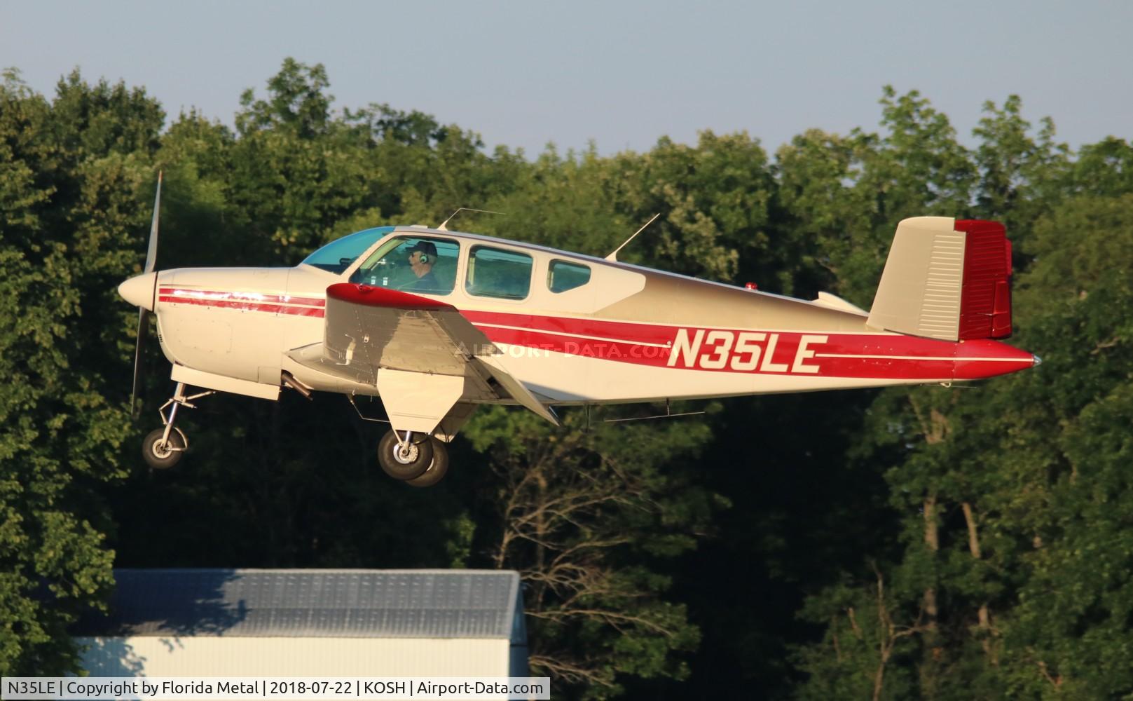 N35LE, 1955 Beech F35 Bonanza C/N D-4371, Bonanza 35 zx