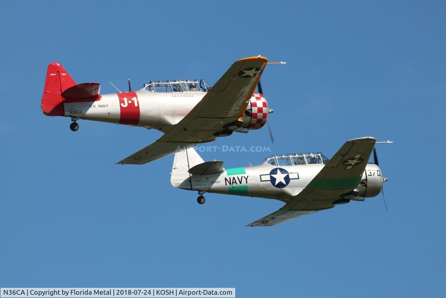 N36CA, North American AT-6D Texan C/N 88-10677, T-6 zx