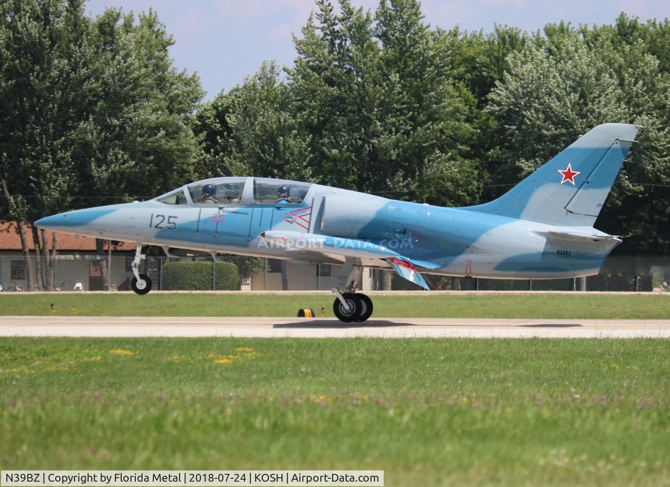 N39BZ, 1984 Aero L-39 Albatros C/N 432925, L-39 zx