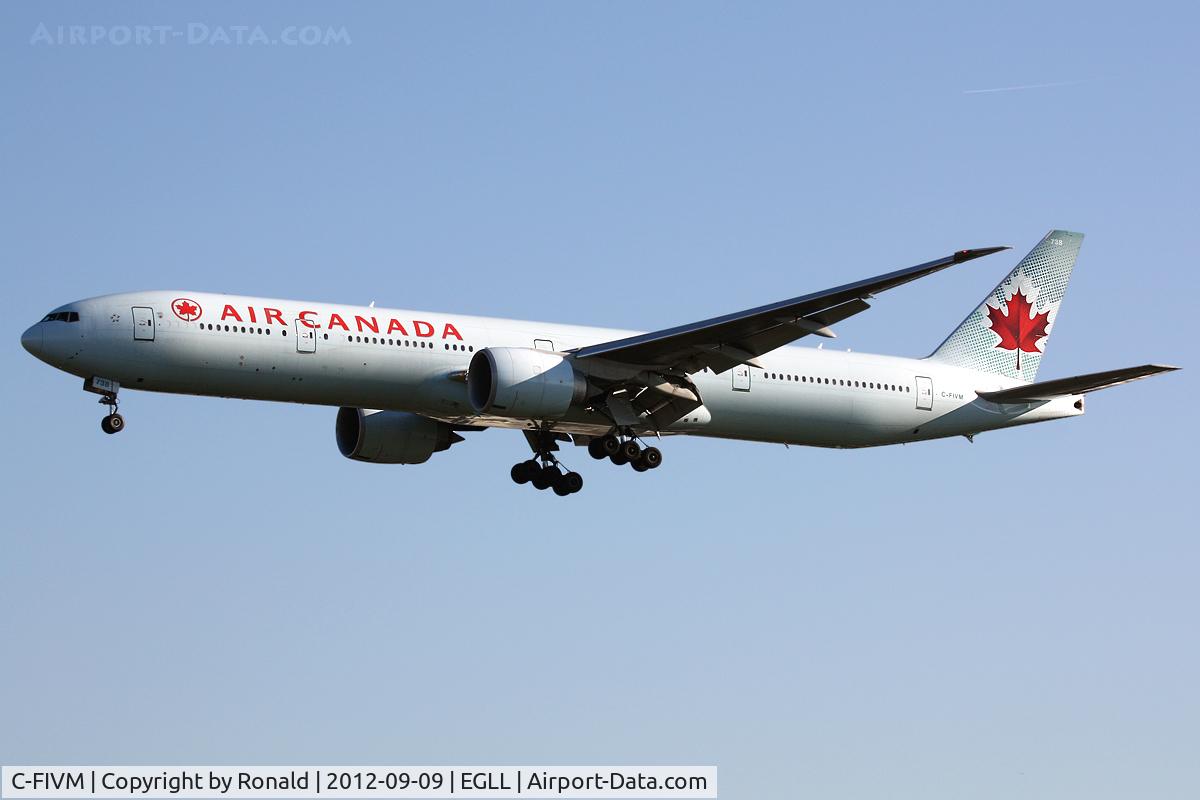 C-FIVM, 2008 Boeing 777-333/ER C/N 35251, at lhr