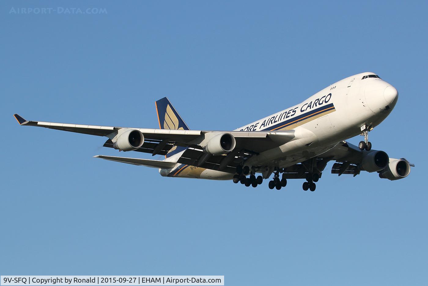 9V-SFQ, 2006 Boeing 747-412F(SCD) C/N 32901, at spl