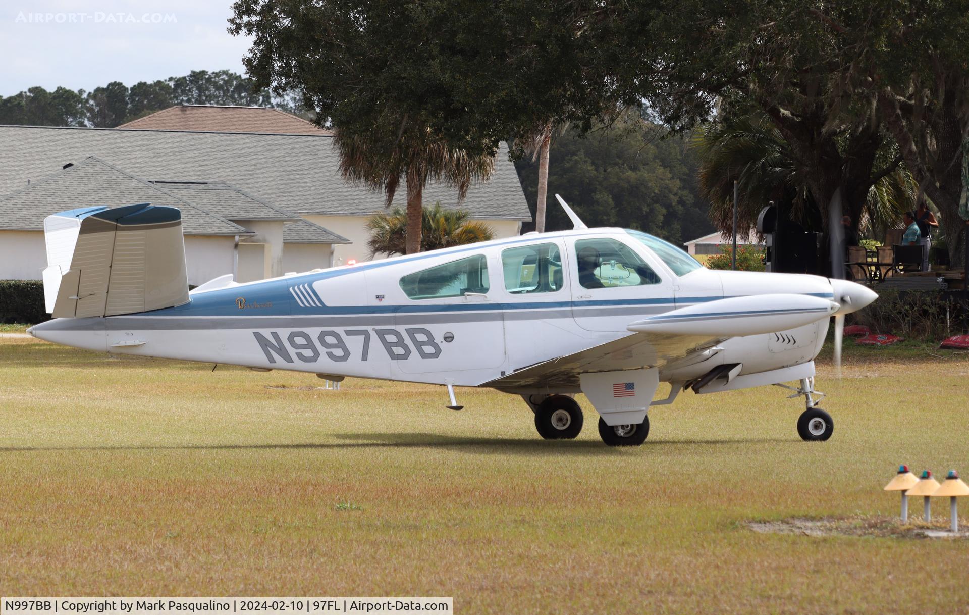 N997BB, 1980 Beech V35B Bonanza C/N D-10328, Beech V35B