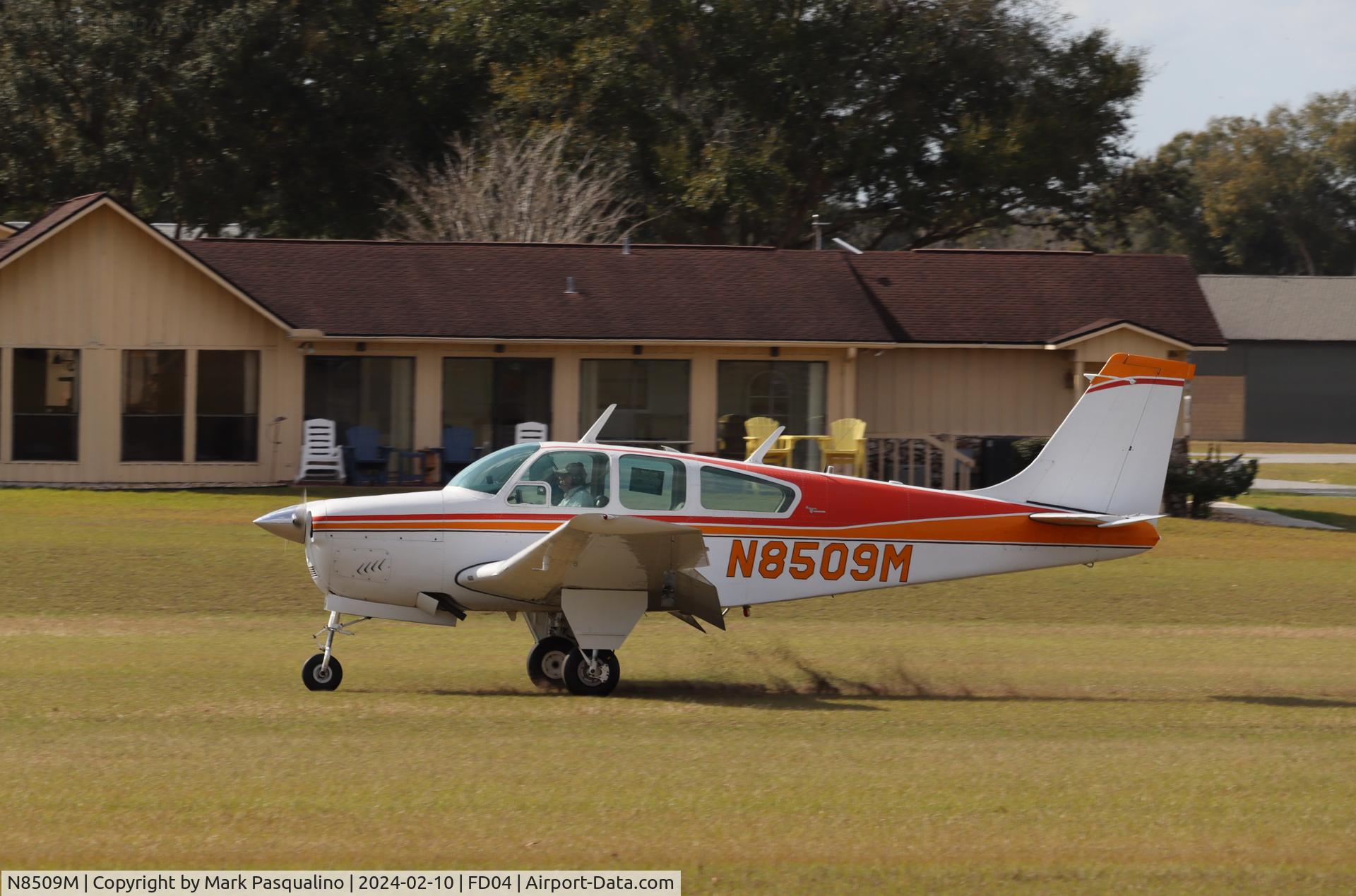 N8509M, 1963 Beech 35-B33 Debonair C/N CD-626, Beech B33