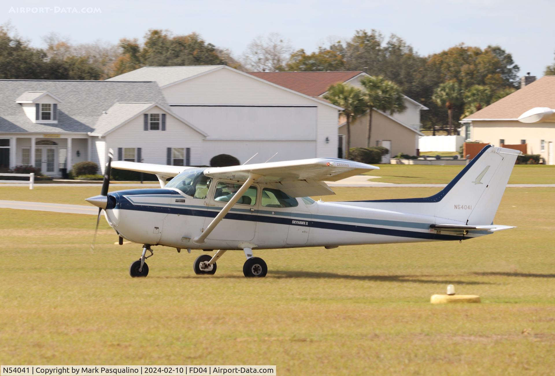 N54041, 1981 Cessna 172P C/N 17274855, Cessna 172P