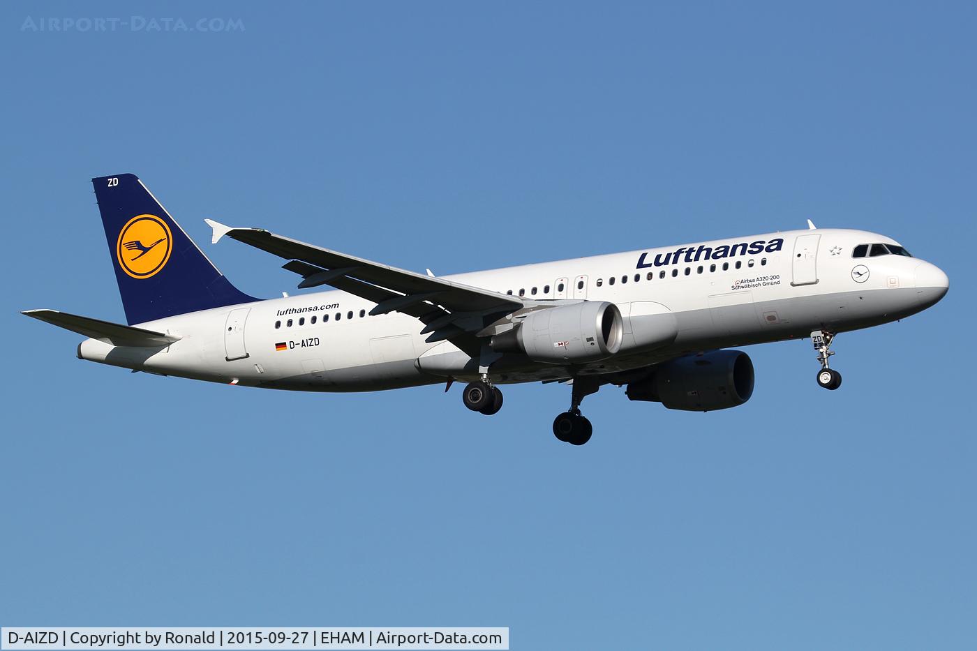 D-AIZD, 2010 Airbus A320-214 C/N 4191, at spl