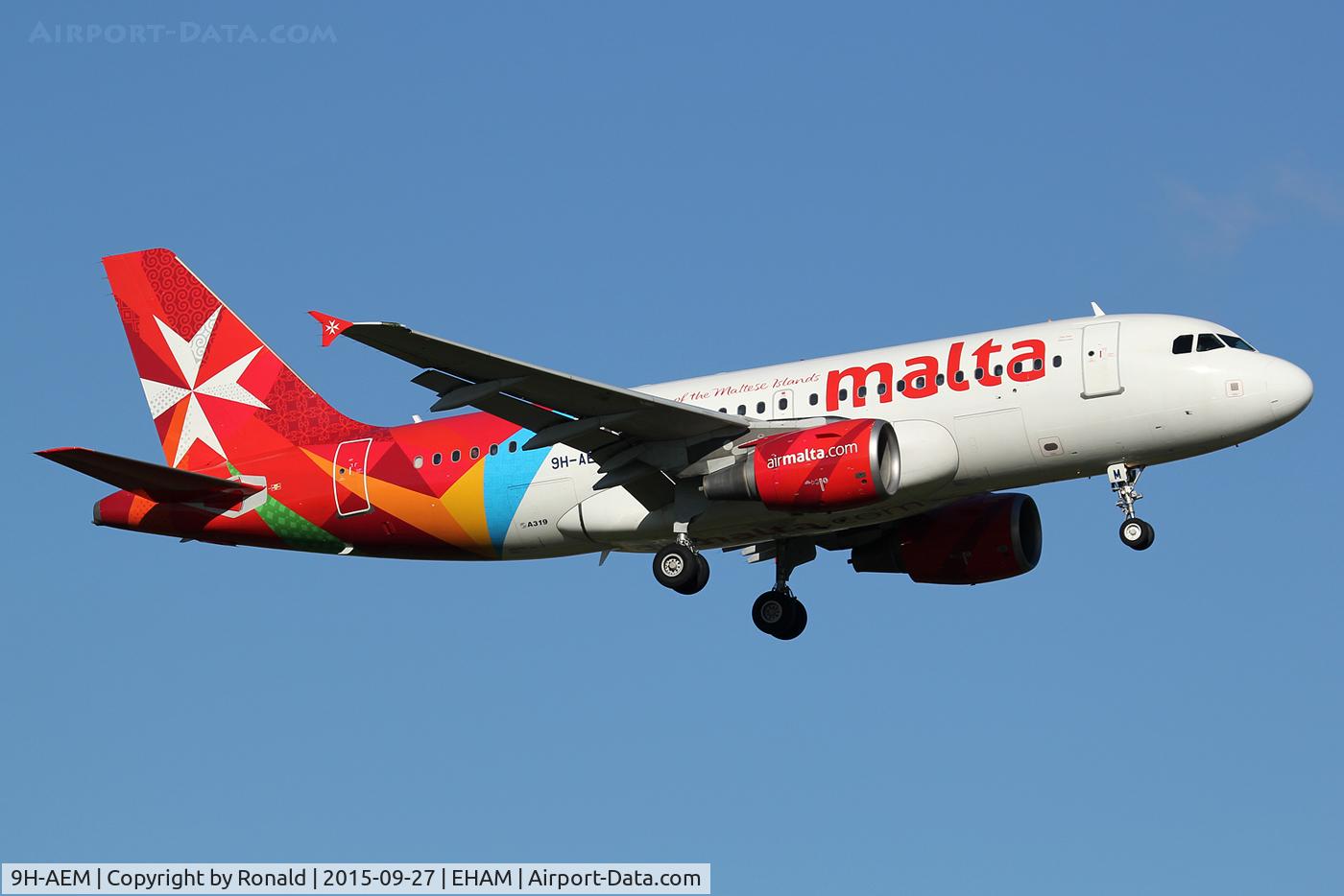 9H-AEM, 2005 Airbus A319-111 C/N 2382, at spl