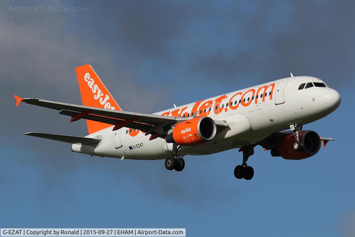G-EZAT, 2006 Airbus A319-111 C/N 2782, at spl