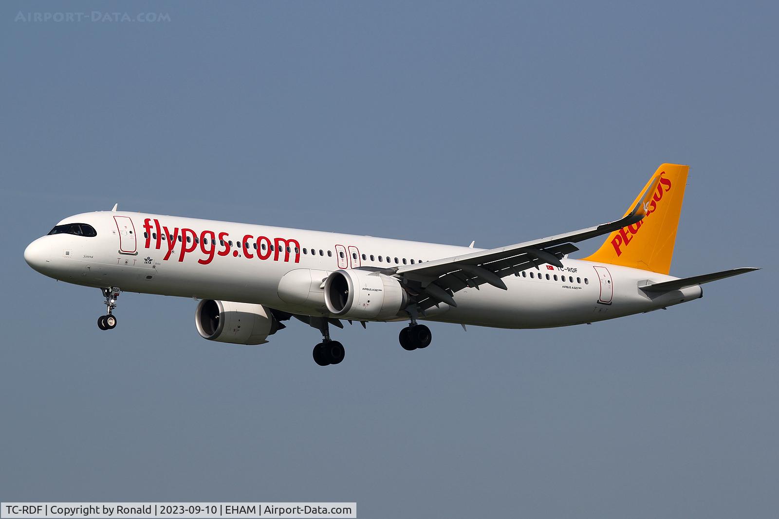 TC-RDF, 2023 Airbus A321-251NX C/N 11225, at spl