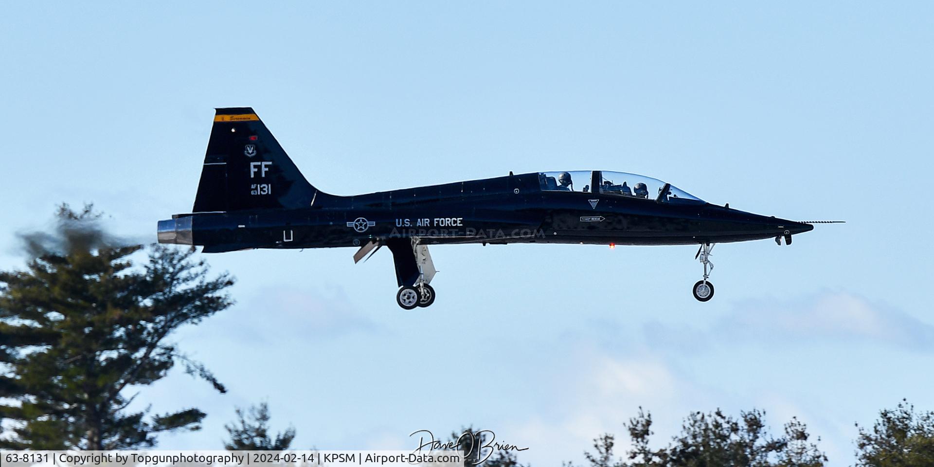63-8131, 1963 Northrop T-38A-50-NO Talon C/N N.5478, DAGGER01 dropping in