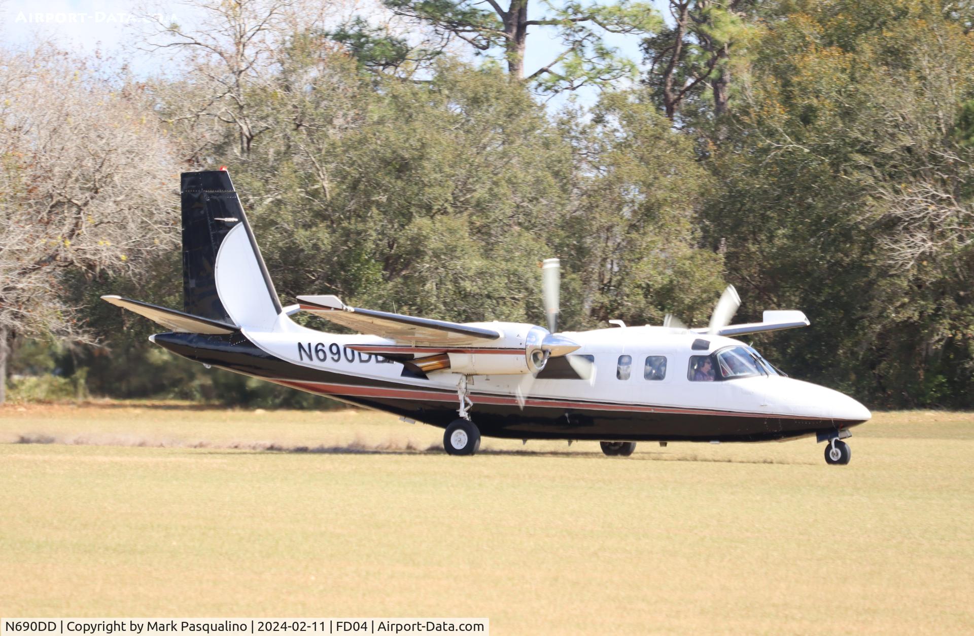 N690DD, 1974 Aero Commander 690A Turbo Commander C/N 11159, Aero Commander 690A