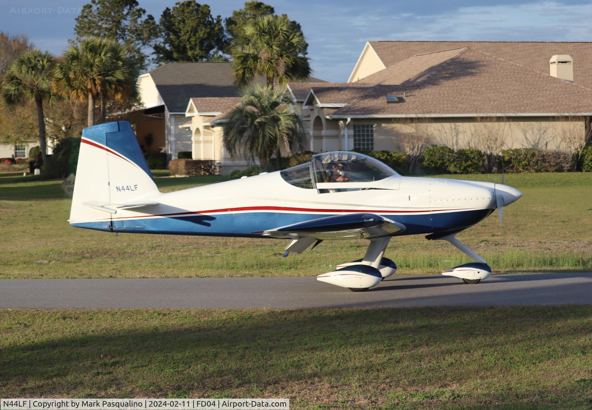 N44LF, 2021 Vans RV-7A C/N 70947, Vans RV-7A