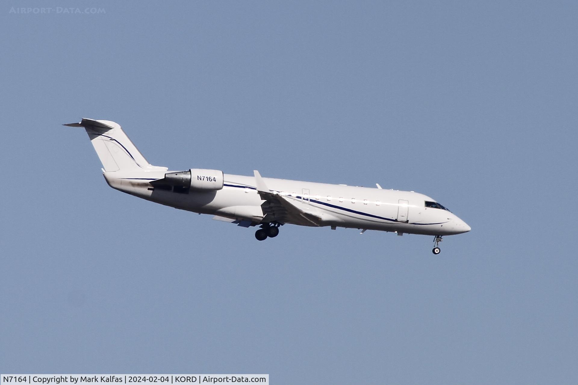 N7164, 1997 Bombardier CRJ-200LR (CL-600-2B19) C/N 7164, CRJ2 CRJ CAPITAL CORP BOMBARDIER INC CL-600-2B19  N7164 KIRK-KORD