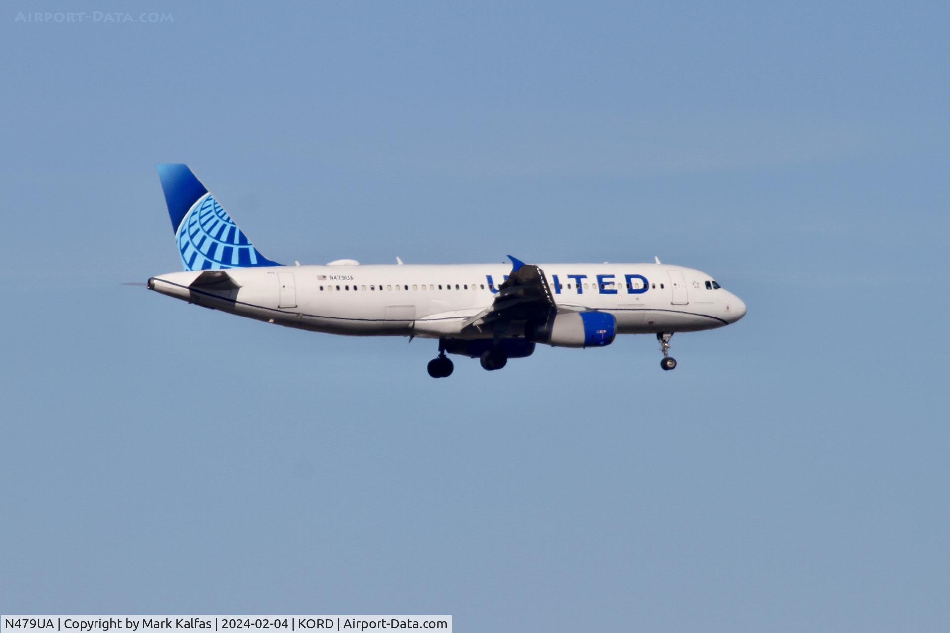 N479UA, 2001 Airbus A320-232 C/N 1538, A320 United Airlines Airbus A320-232 N479UA UAL1634 DAL-ORD