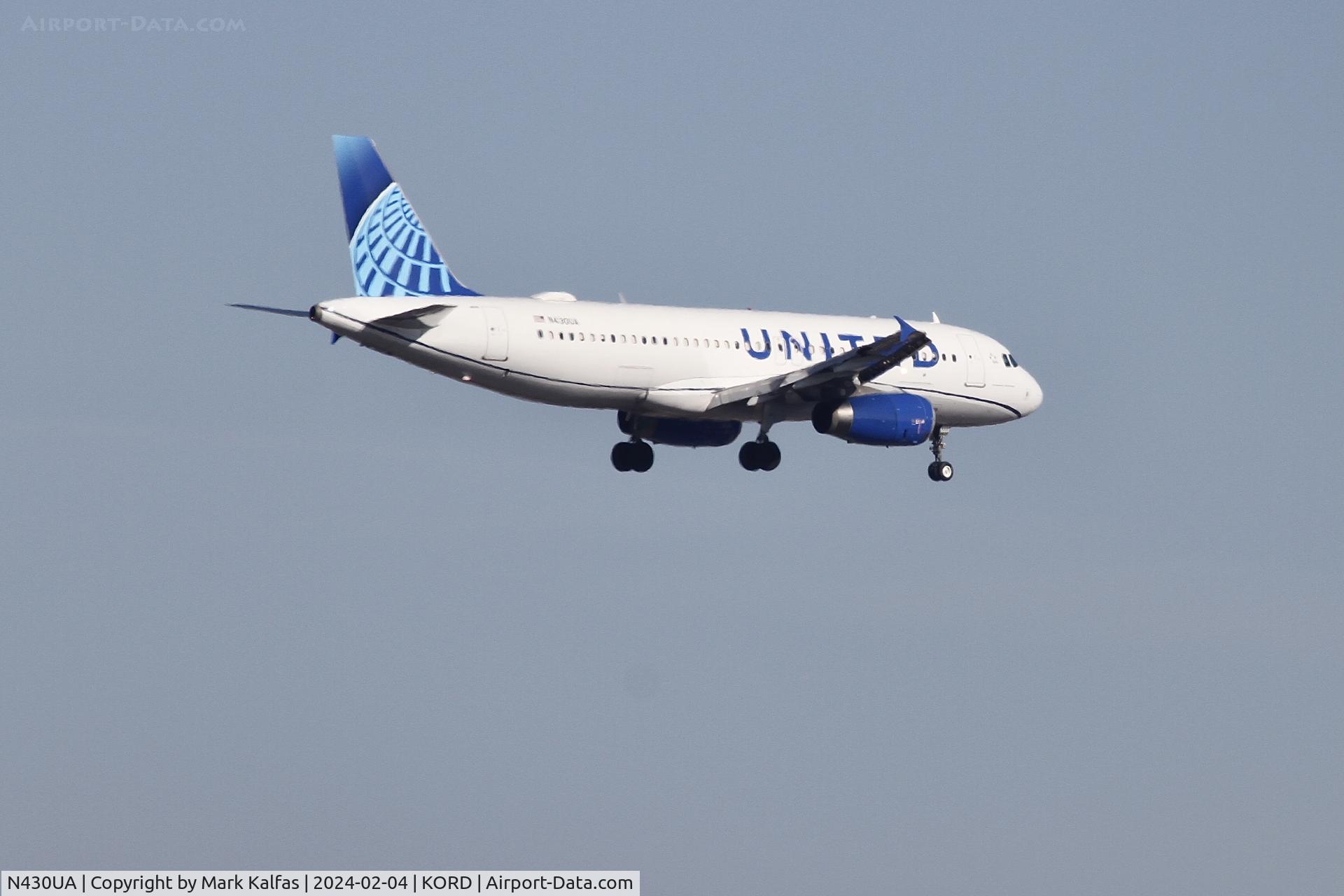 N430UA, 1996 Airbus A320-232 C/N 568, A320 United Airlines Airbus A320-232 N430UA UAL1836 SRQ-ORD