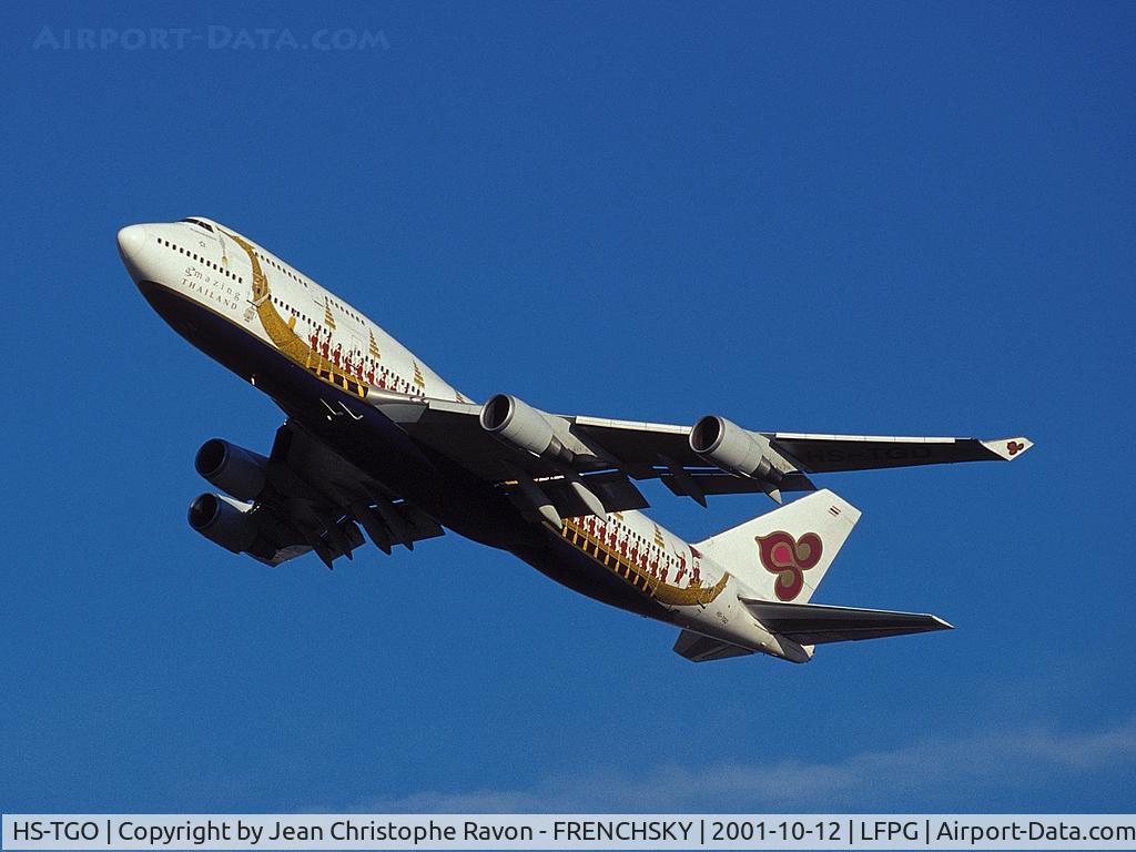 HS-TGO, 1993 Boeing 747-4D7 C/N 26609, THAI 