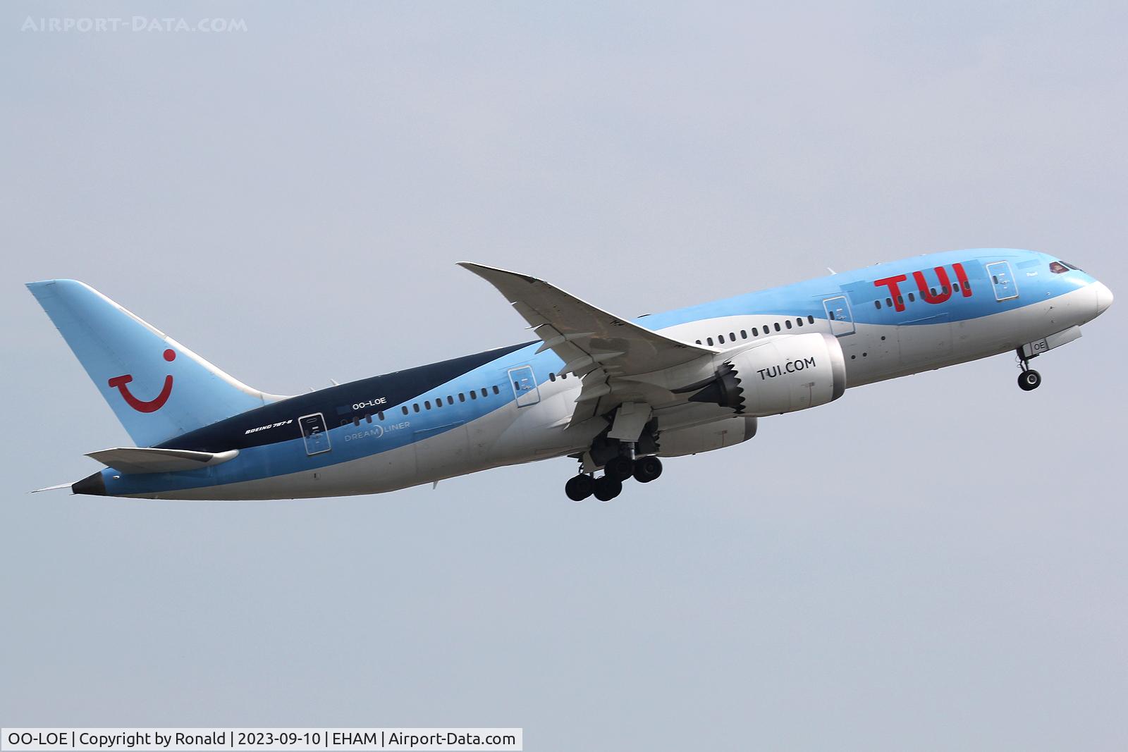 OO-LOE, 2015 Boeing 787-8 Dreamliner C/N 36426, at spl