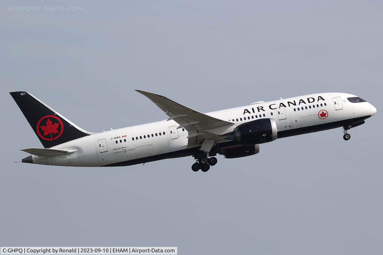 C-GHPQ, 2014 Boeing 787-8 Dreamliner C/N 35257, at spl