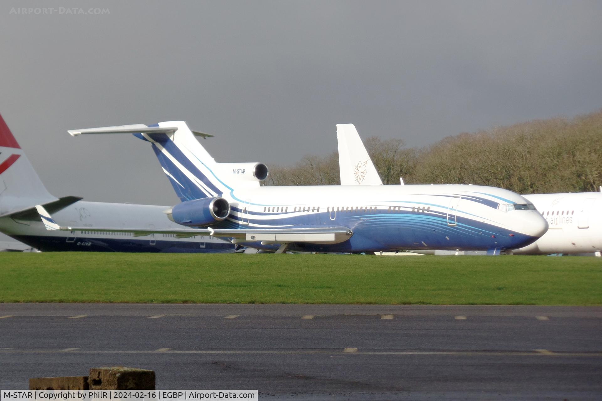 M-STAR, 1981 Boeing 727-2X8 C/N 22687, M-STAR 1981 Boeing 727-200 Kemble