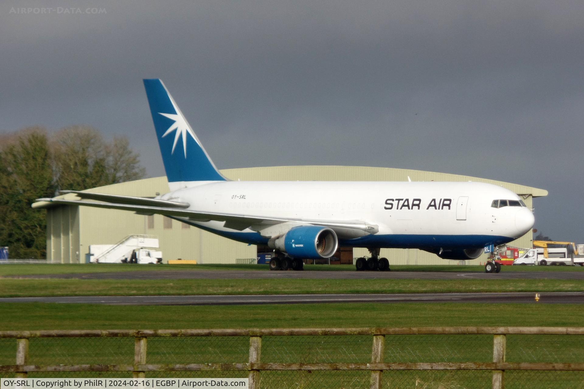 OY-SRL, 1982 Boeing 767-232 C/N 22219, OY-SRL 1982 Boeing 767-200F Star Air  Kemble