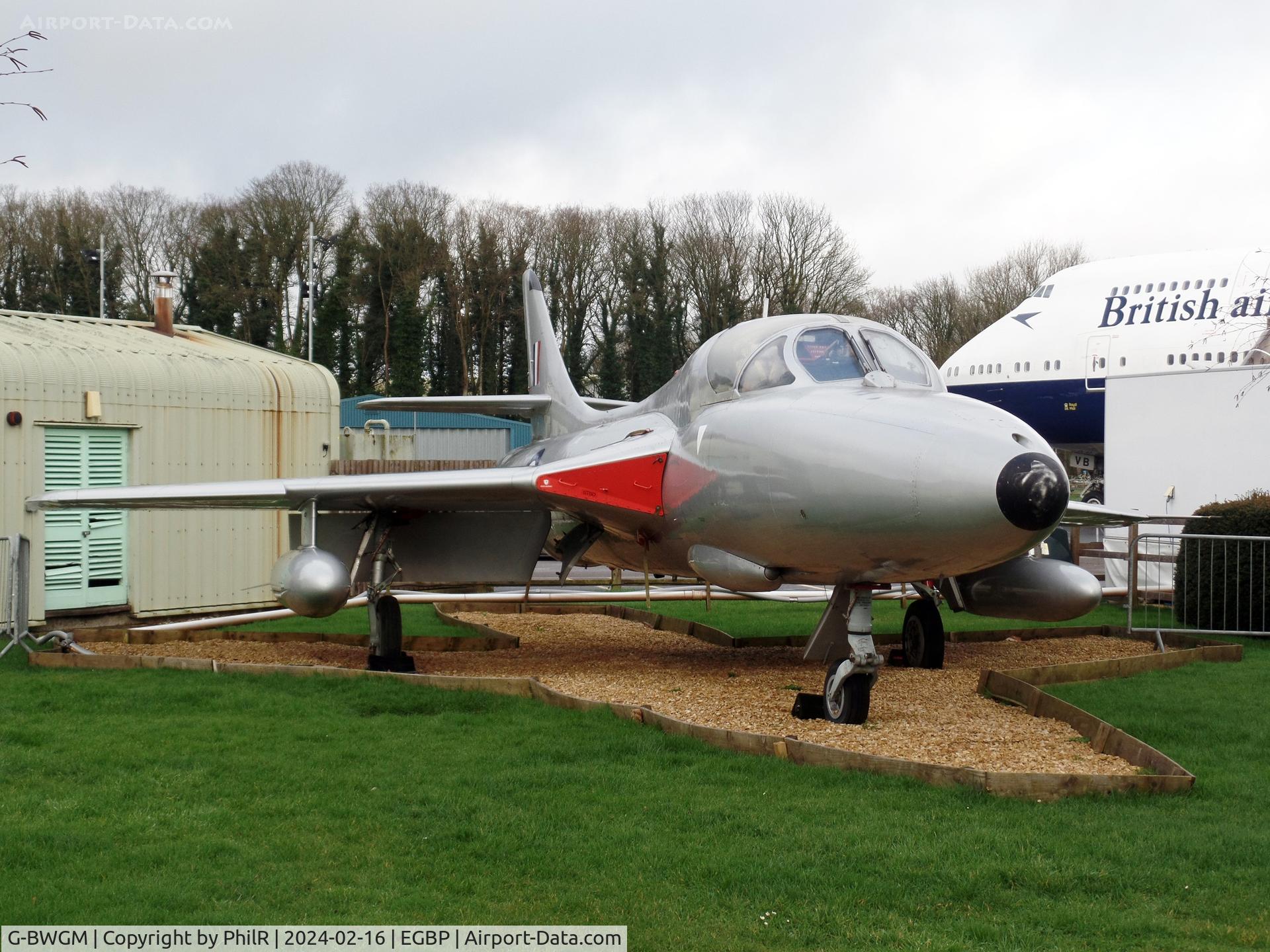 G-BWGM, 1955 Hawker Hunter T.8C C/N HABL-003008, XE665 (G-BWGM) 1955 Hawker Hunter T8C Kemble