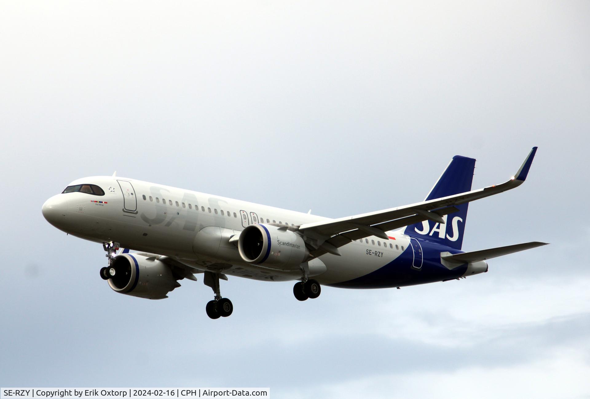 SE-RZY, 2024 Airbus A320-251N C/N 11832, SE-RZY landing rw 22L
