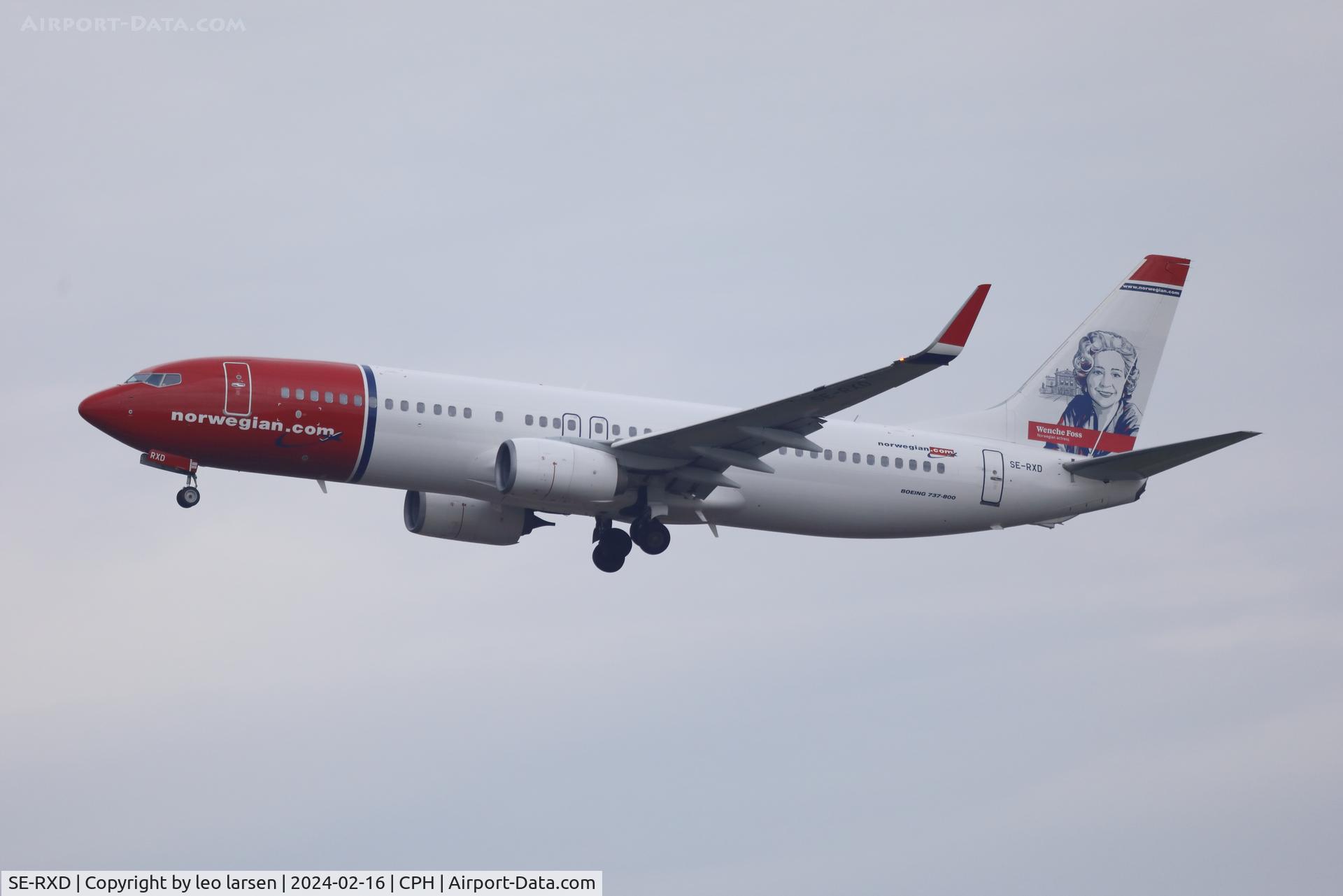 SE-RXD, 2013 Boeing 737-86N C/N 38043, Copenhagen 16.2.2024