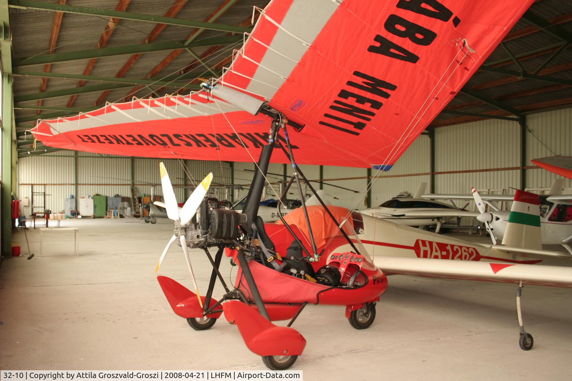 32-10, Halley Apollo/RacerGT, LHFM - Meidl Airport-Fertöszentmiklós, Hungary