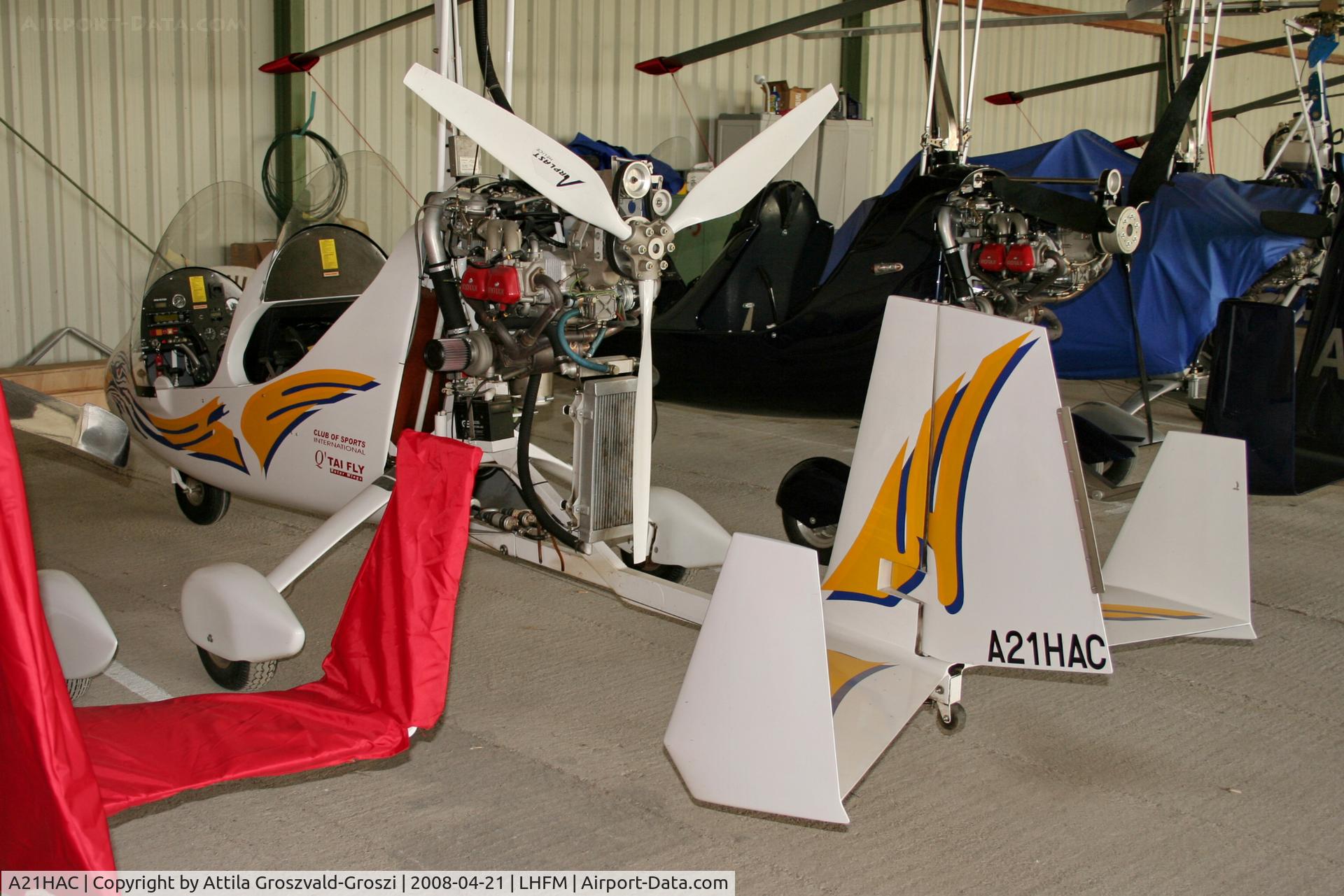 A21HAC, Magni Gyro M-16 Tandem Trainer, LHFM - Meidl Airport-Fertöszentmiklós, Hungary