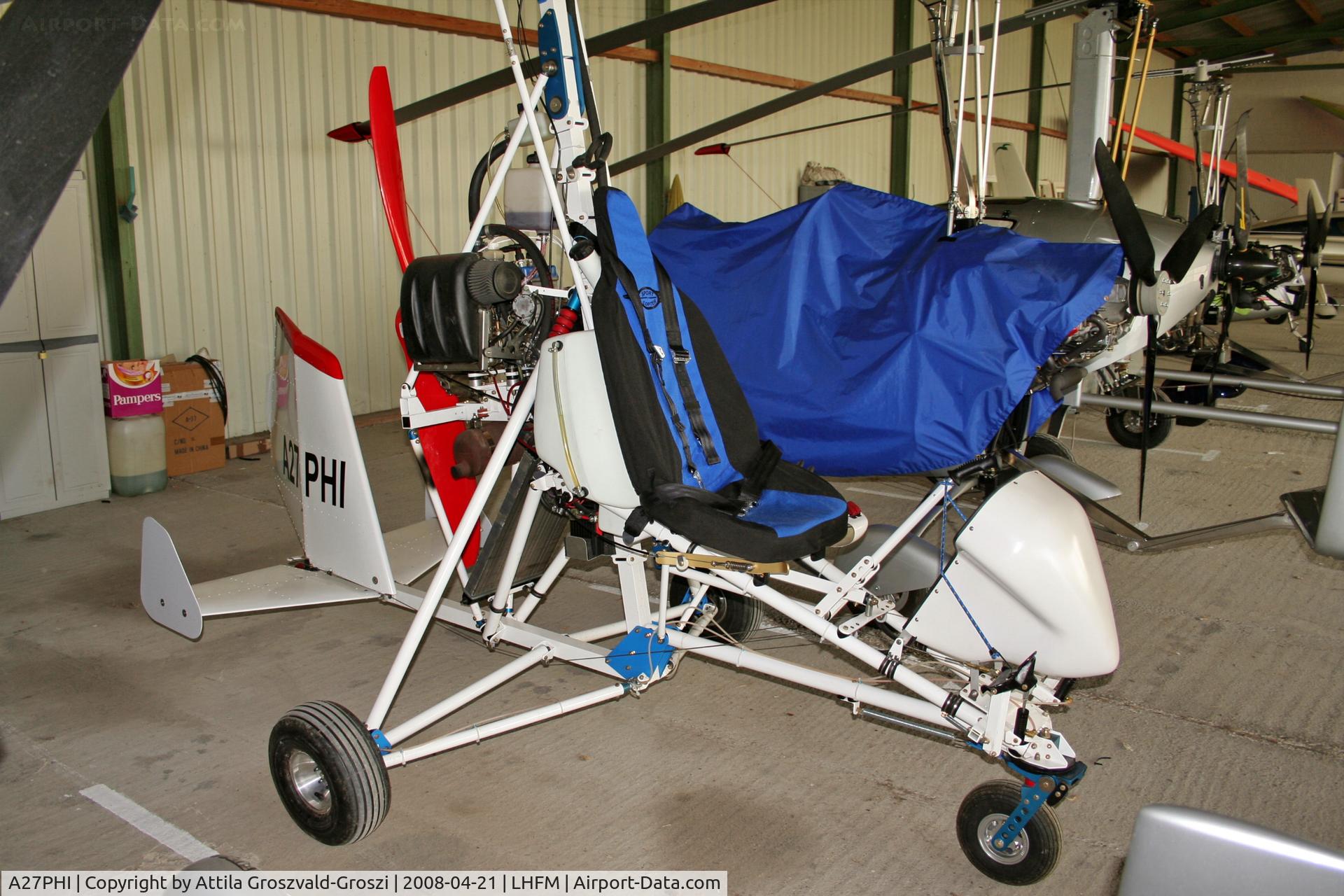 A27PHI, Sport Copter Lightning, LHFM - Meidl Airport-Fertöszentmiklós, Hungary