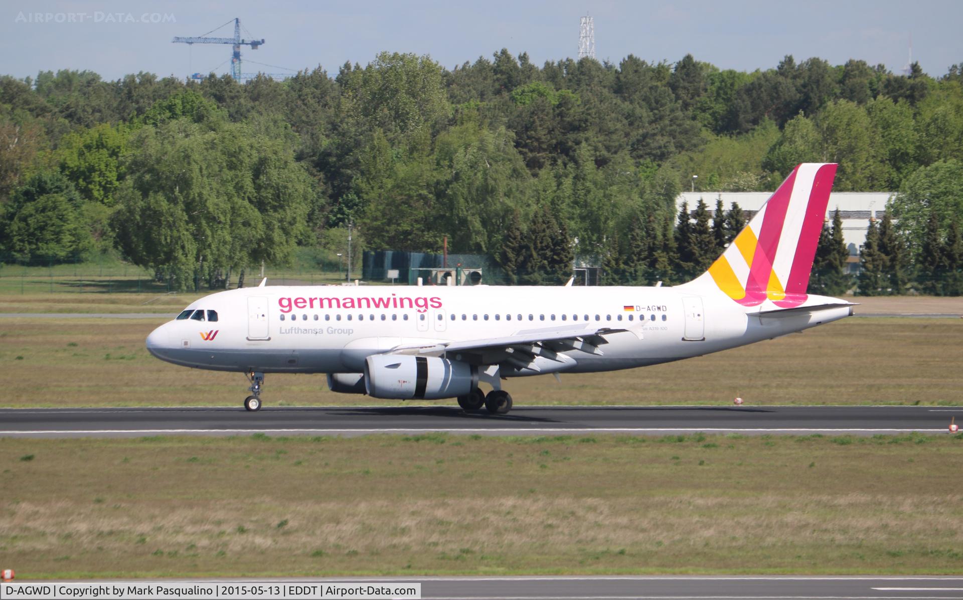 D-AGWD, 2007 Airbus A319-132 C/N 3011, Airbus A319-132