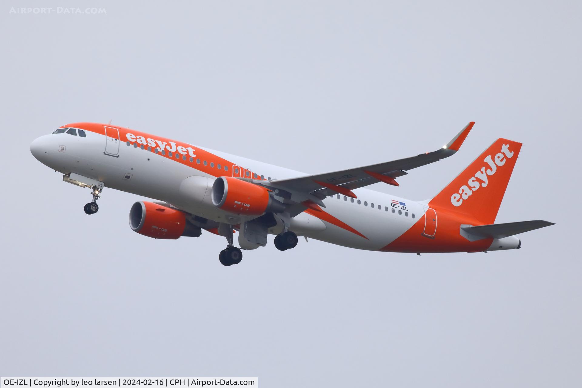 OE-IZL, 2016 Airbus A320-214 C/N 6927, Copenhagen 16.2.2024