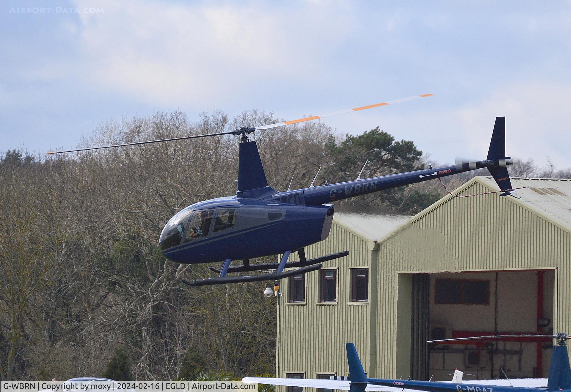 G-WBRN, 2023 Robinson R66 C/N 1223, Robinson R66 at Denham.