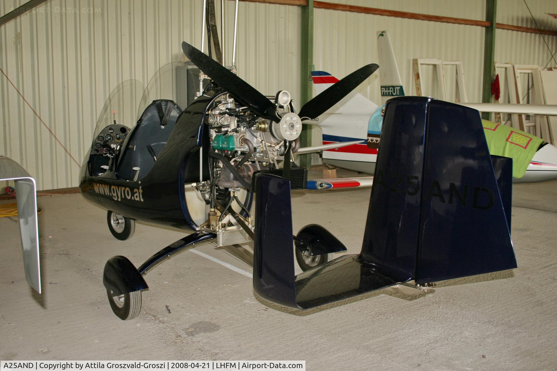 A25AND, AutoGyro MT-03, LHFM - Meidl Airport-Fertöszentmiklós, Hungary