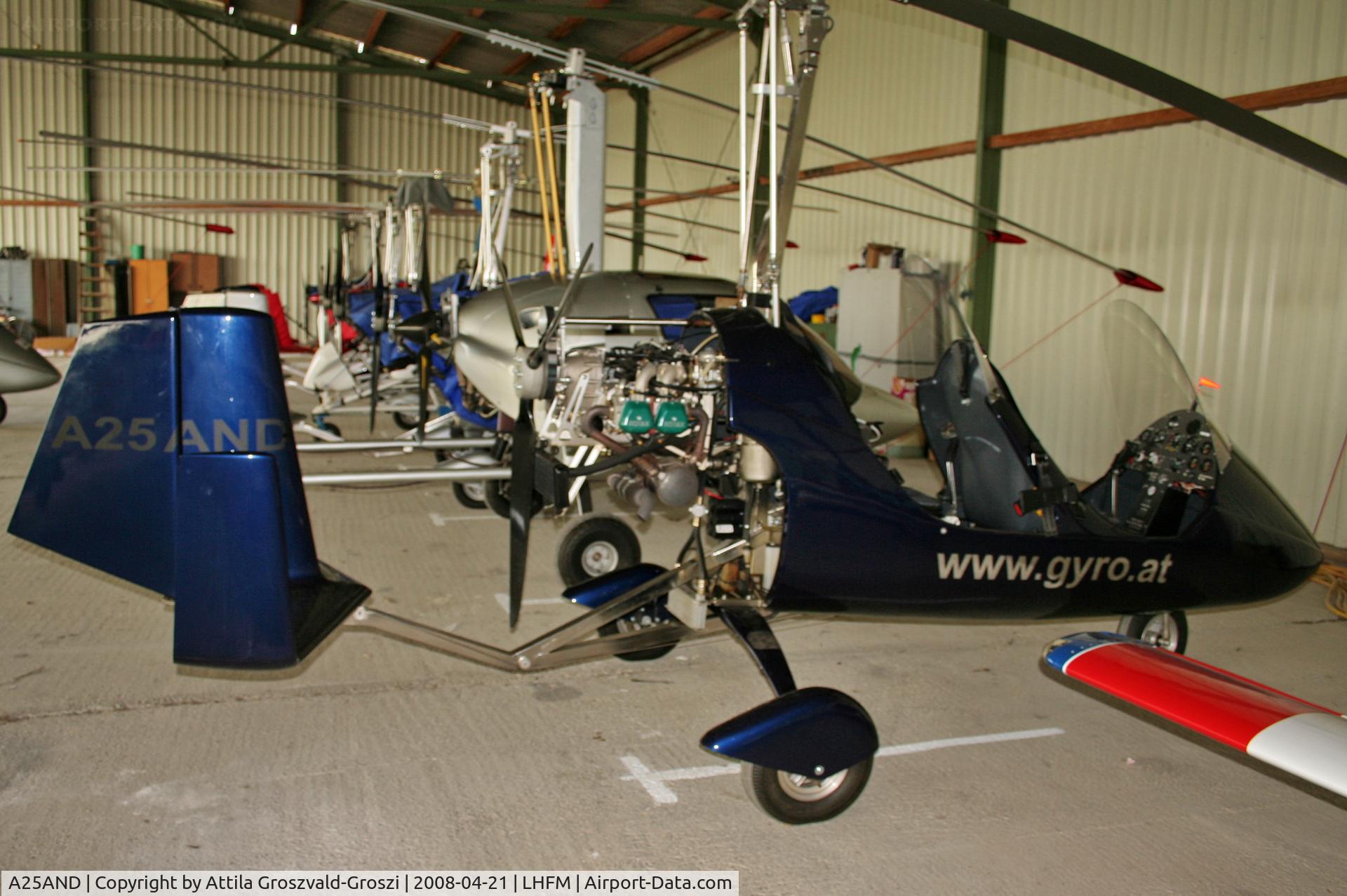 A25AND, AutoGyro MT-03, LHFM - Meidl Airport-Fertöszentmiklós, Hungary