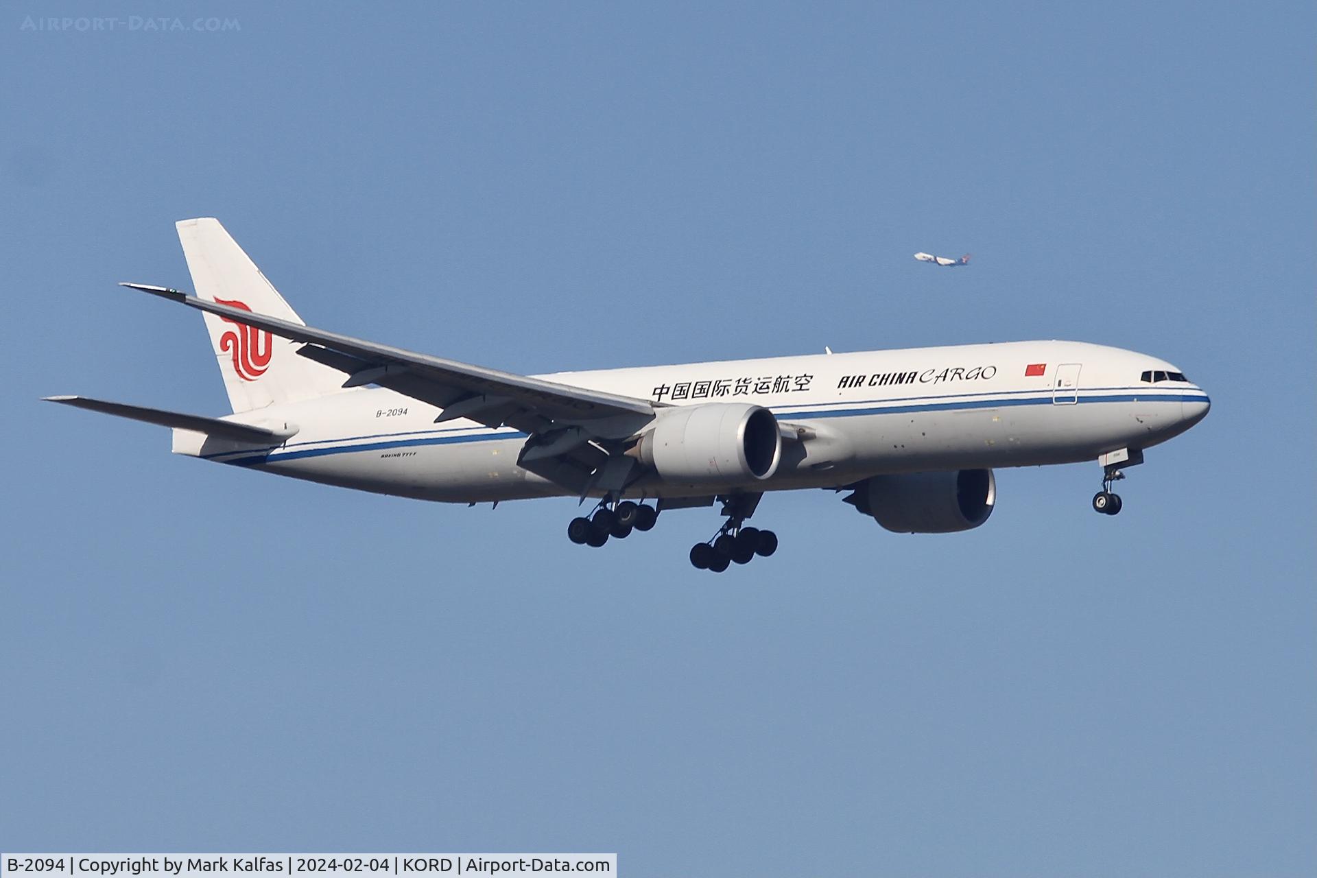B-2094, 2015 Boeing 777-FFT C/N 44685, B77L Air China Cargo Boeing 777-FFT B-2094 CAO1055 PANC-KORD