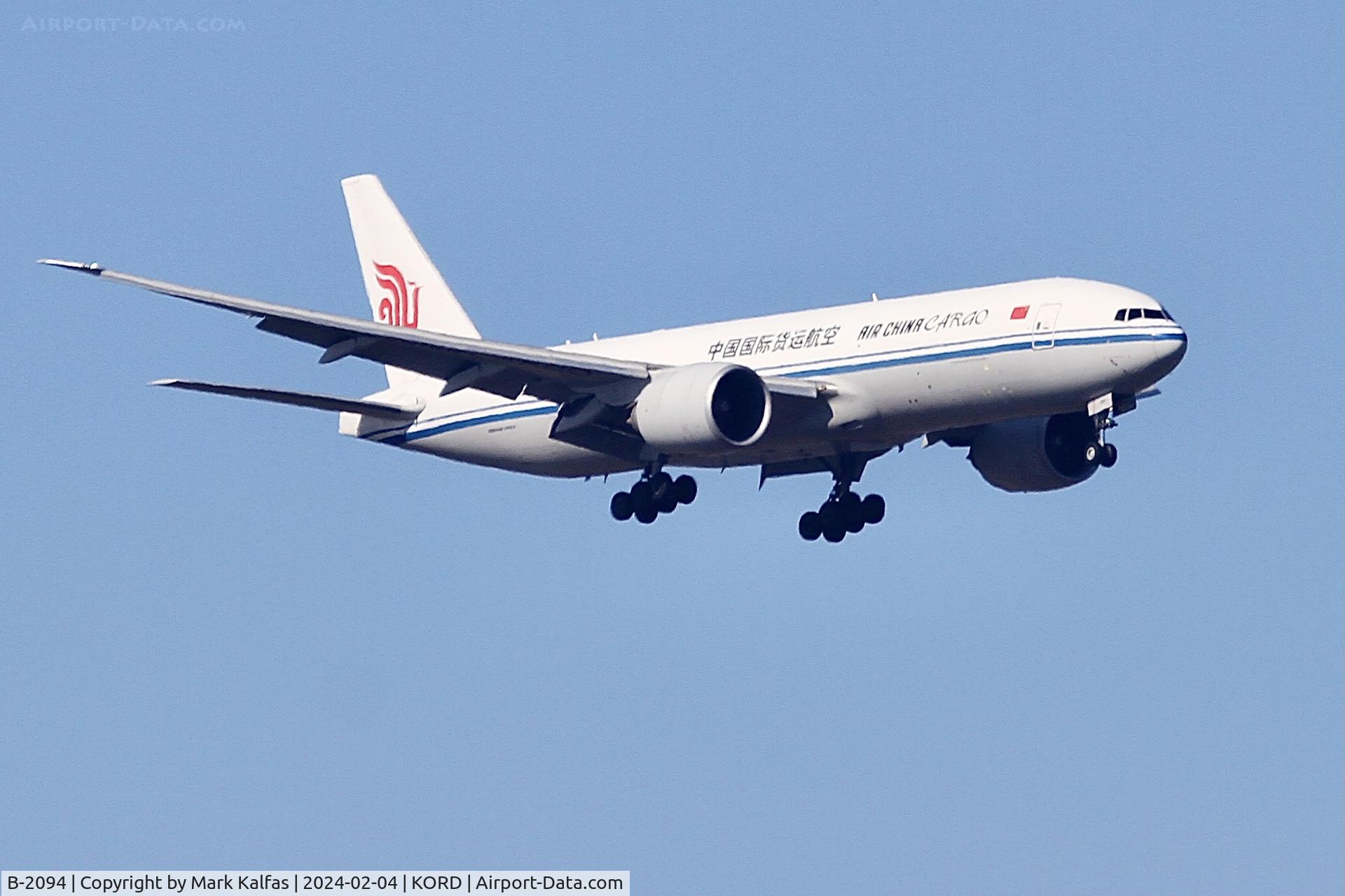 B-2094, 2015 Boeing 777-FFT C/N 44685, B77L Air China Cargo Boeing 777-FFT B-2094 CAO1055 PANC-KORD