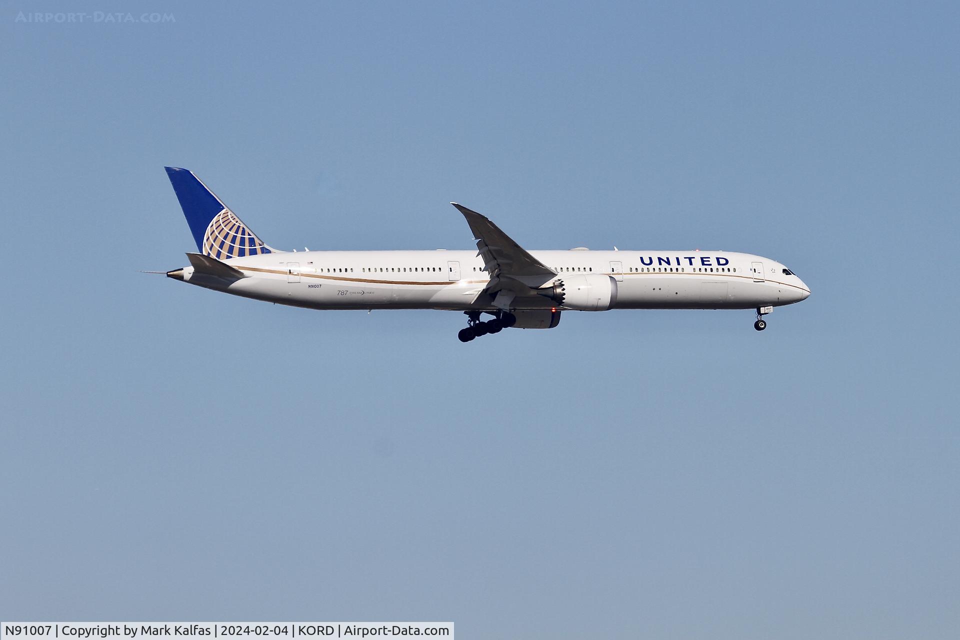 N91007, 2017 Boeing 787-10 Dreamliner Dreamliner C/N 40929, B78X United Airlines BOEING 787-10 Dreamliner N91007 UAL973 N91007 UAL973 EBBR-KORD