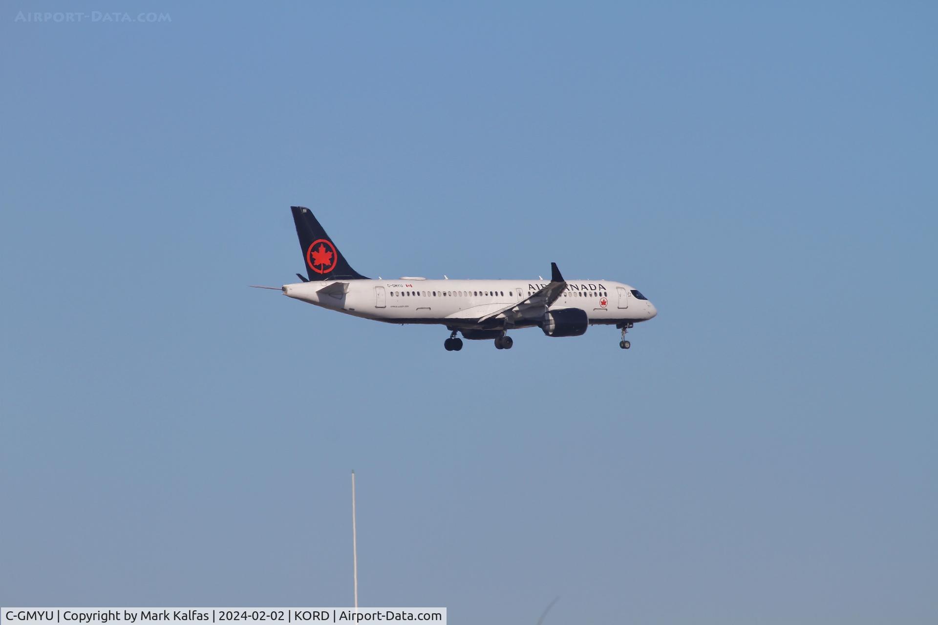 C-GMYU, 2020 Airbus A220-371 C/N 55097, BCS3 Jazz/Air Canada Express Airbus A220-300 C-GMYU ACA503 CTTZ-KORD
