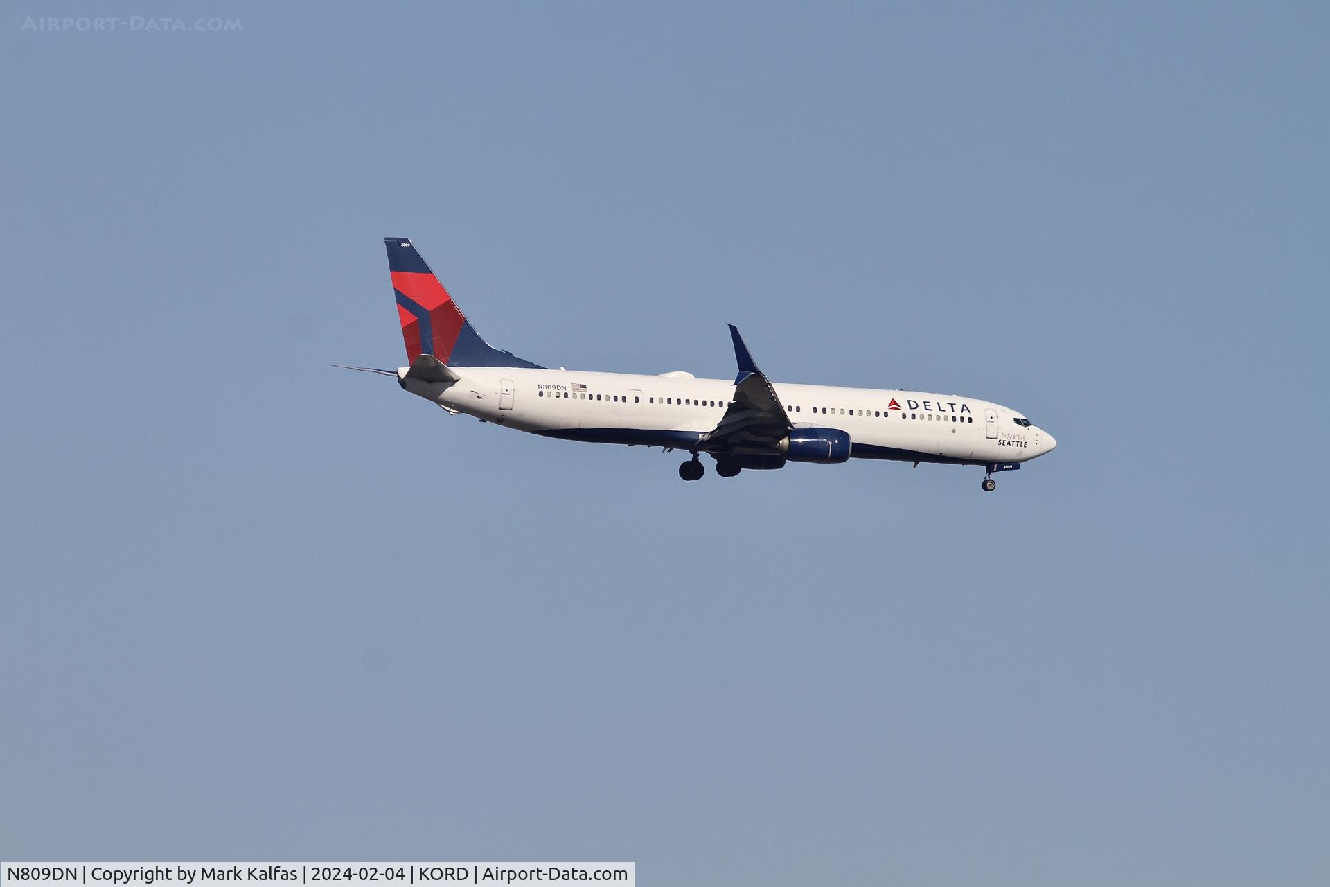 N809DN, 2013 Boeing 737-932/ER C/N 31915, B739 Delta Airlines BOEING 737-932ER  N809DN DAL1147  ATL-ORD