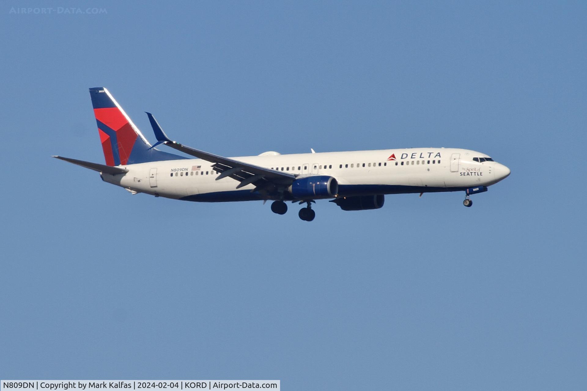 N809DN, 2013 Boeing 737-932/ER C/N 31915, B739 Delta Airlines BOEING 737-932ER  N809DN DAL1147  ATL-ORD