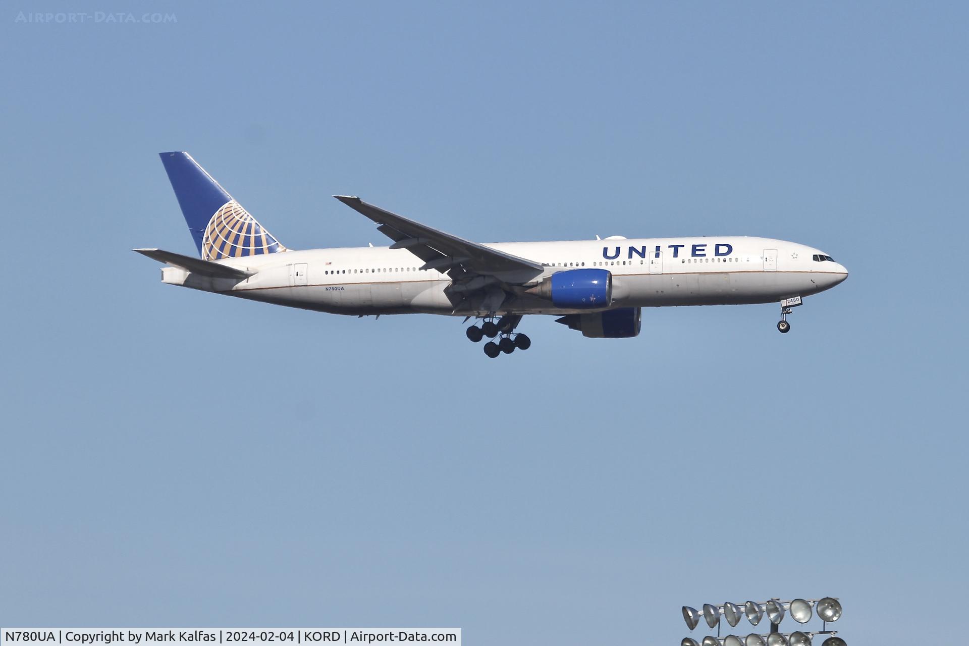 N780UA, 1996 Boeing 777-222 C/N 26944, B772 United Airlines Boeing 777-222 N780UA UAL1811 DEN-ORD