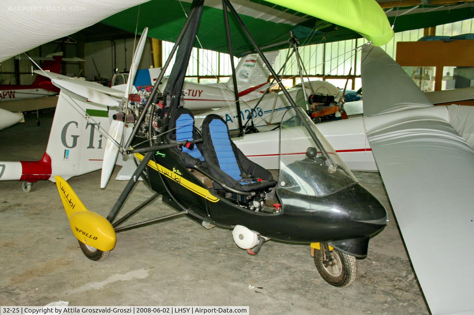32-25, Halley Apollo Jet Star C/N -., LHSY - Szombathely Airport, Hungary
