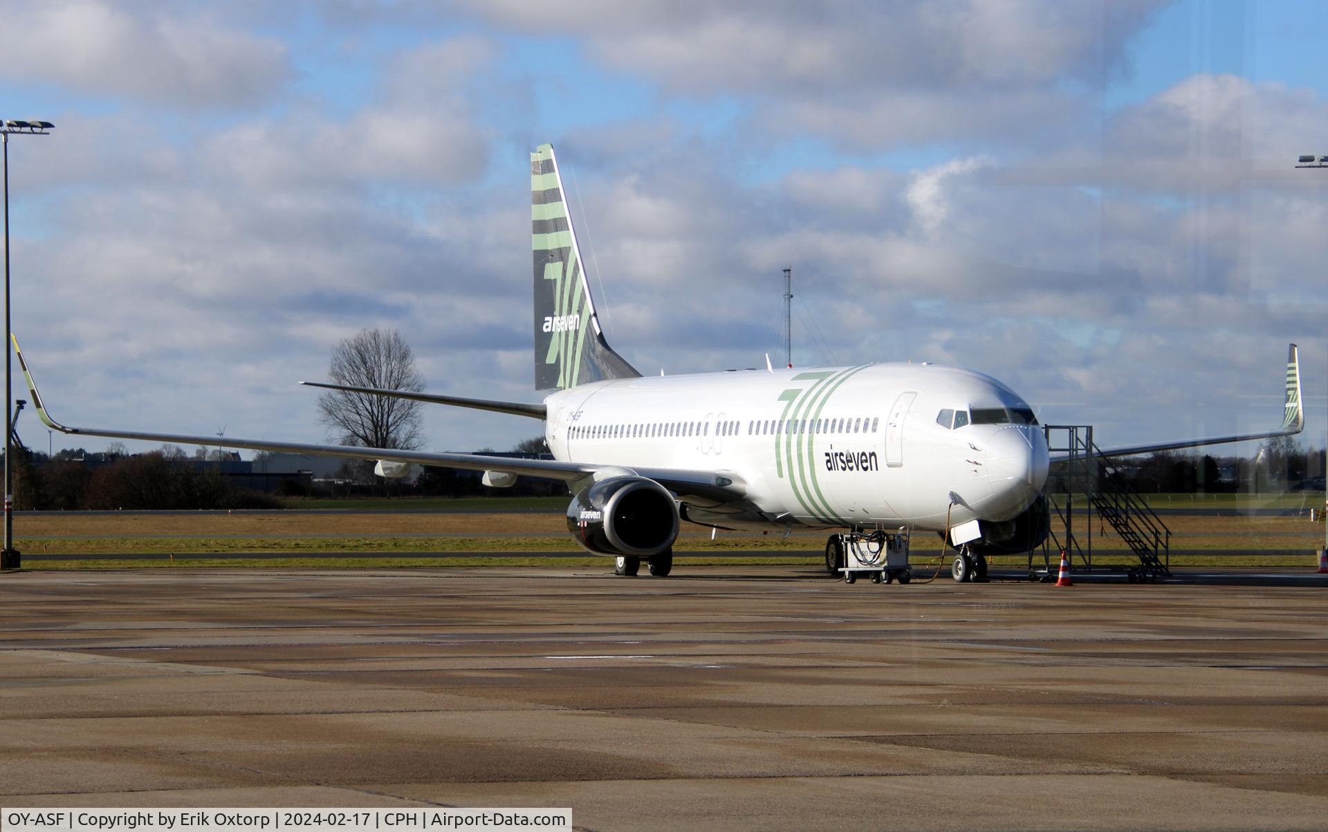 OY-ASF, 2007 Boeing 737-8GJ C/N 34904, OY-ASF in RKE