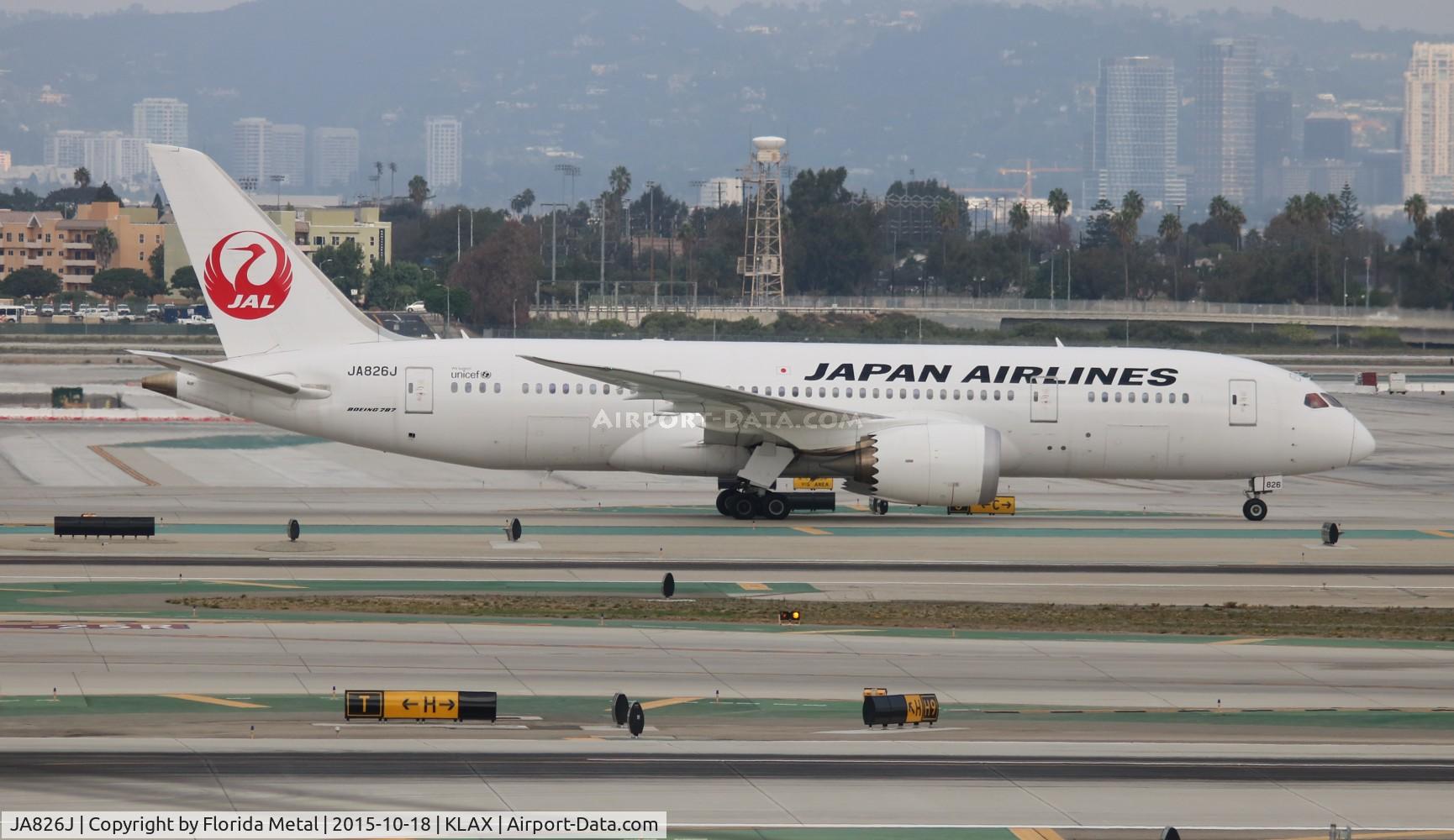 JA826J, 2012 Boeing 787-8 Dreamliner C/N 34836, JAL 788 zx