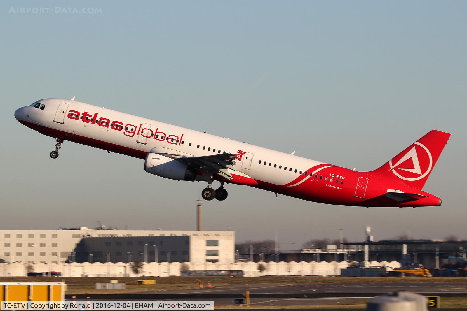 TC-ETV, 2003 Airbus A321-231 C/N 1950, at spl