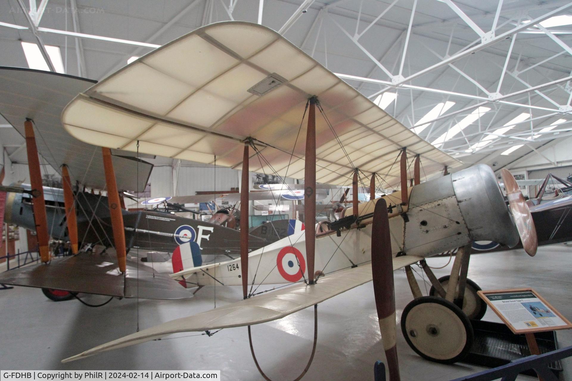 G-FDHB, 2014 Bristol Scout C Replica C/N LAA 353-14755, '1264' (G-FDHB) 2015 Sopwith Scout Type C Replica Old Warden